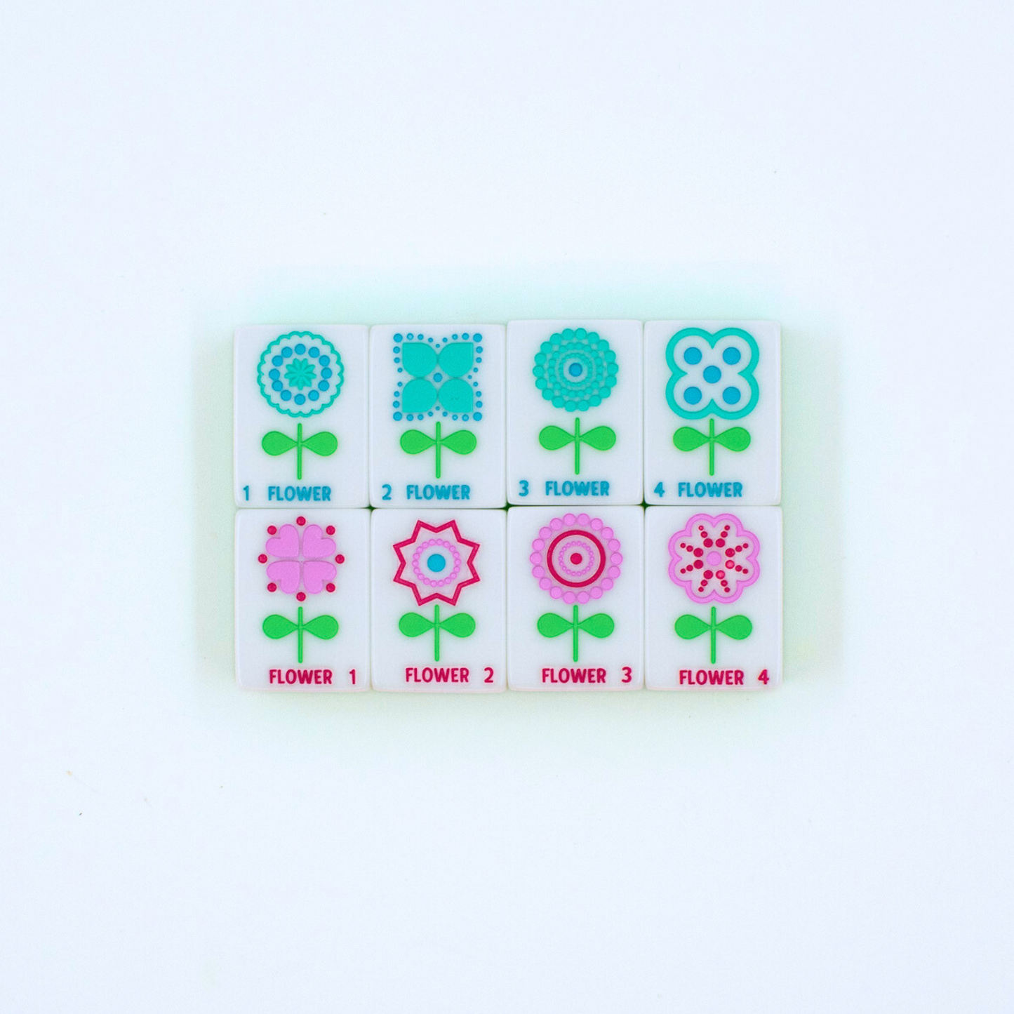 (PRE-ORDER) Crystal Confetti Purple | Mahjong with a Sprinkle of Color and Joy | Clear Top with Colorful Pattern and Layers