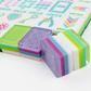 (PRE-ORDER) Crystal Confetti Purple | Mahjong with a Sprinkle of Color and Joy | Clear Top with Colorful Pattern and Layers
