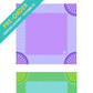 (PRE-ORDER) MAHJONG MAT  |  Confetti  |  33" x 33"