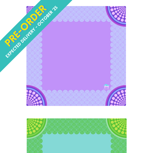(PRE-ORDER) MAHJONG MAT  |  Confetti  |  33" x 33"