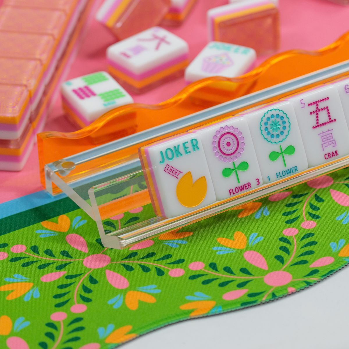CRYSTAL CONFETTI  |  Sorbet Pink  |  Mahjong with a Sprinkle of Color and Joy