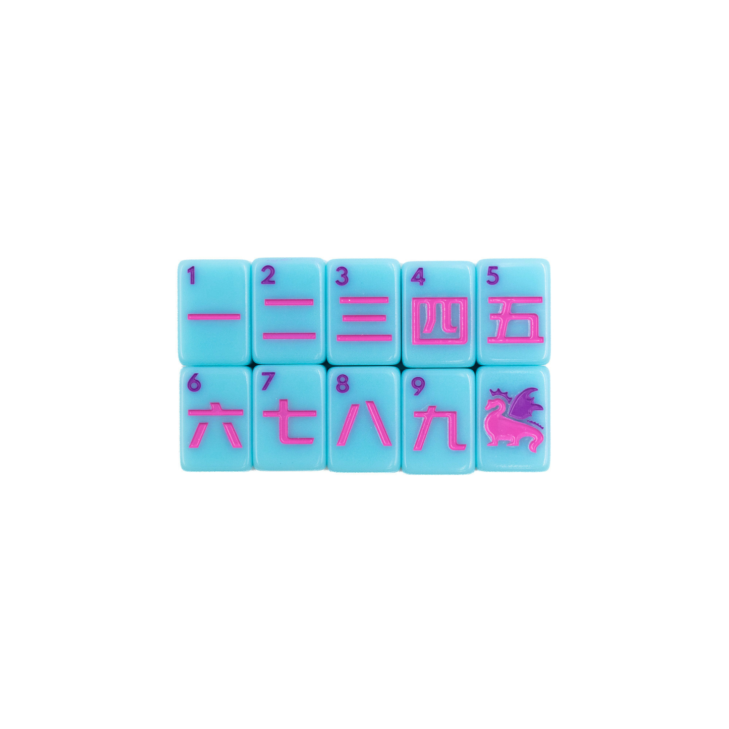 (PRE-ORDER) MINI TRAVEL MAHJONG  |  Mini Anywhere Series  |  Blue
