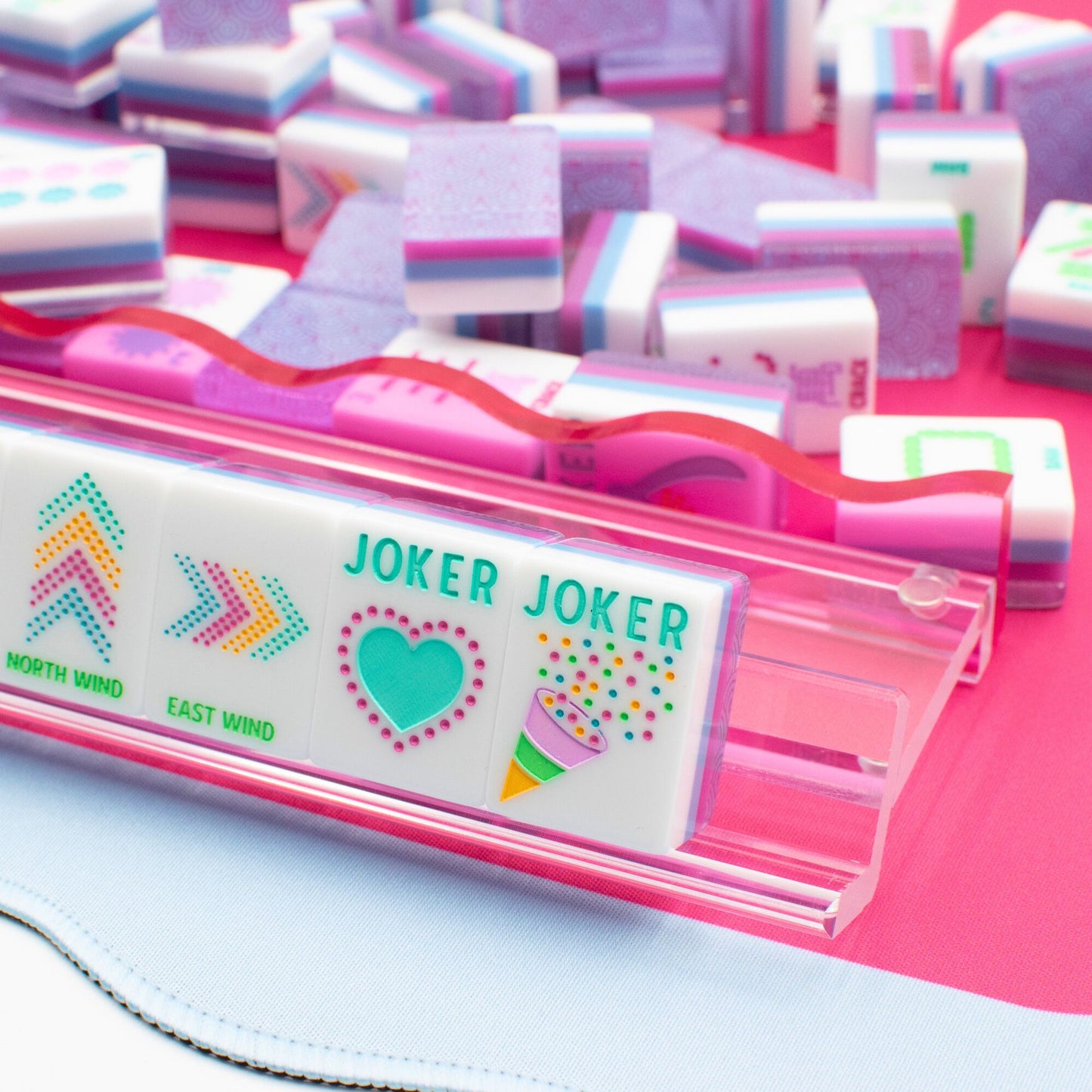 MAHJONG RACKS  |  Premium Acrylic  |  Patent Pending