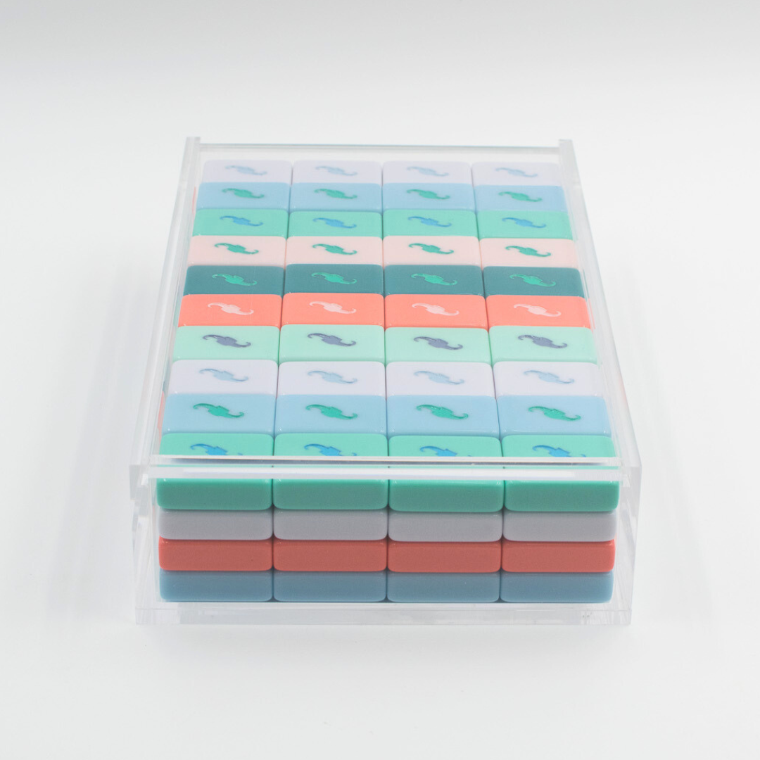 Mahjong Acrylic Display Box (Clear, for Destination Collection Tiles 1.45x1x0.4"