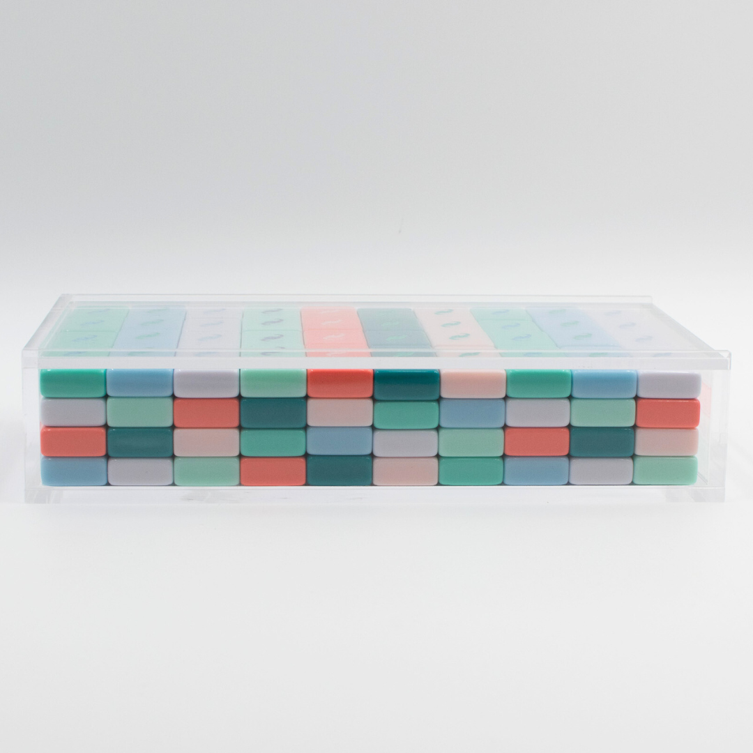 Mahjong Acrylic Display Box (Clear, for Destination Collection Tiles 1.45x1x0.4"