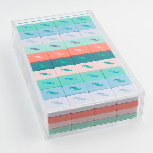 Mahjong Acrylic Display Box (Clear, for Destination Collection Tiles 1.45x1x0.4"