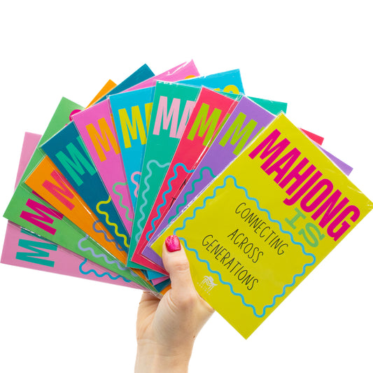 MAHJONG SHUFFLE CARD  |  Mahjong Is Series  |  Sized to Store with League Cards