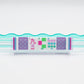 (PRE-ORDER) Crystal Confetti Purple | Mahjong with a Sprinkle of Color and Joy | Clear Top with Colorful Pattern and Layers