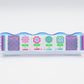 (PRE-ORDER) Crystal Confetti Purple | Mahjong with a Sprinkle of Color and Joy | Clear Top with Colorful Pattern and Layers