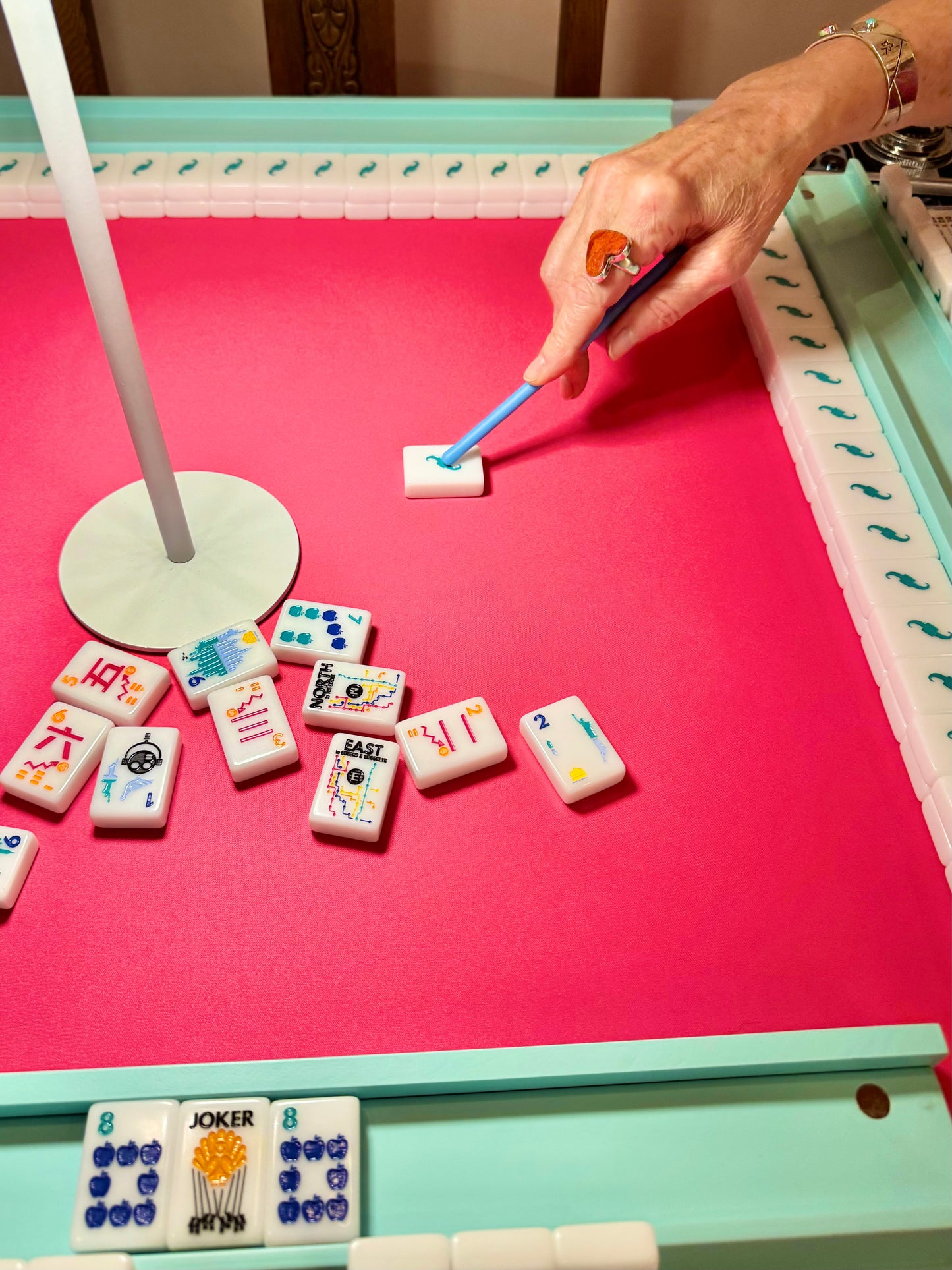 Mahjong Tile Takers (Set of 4) | Fun, Unique Tool to Help Reach Tiles | Great Gift.