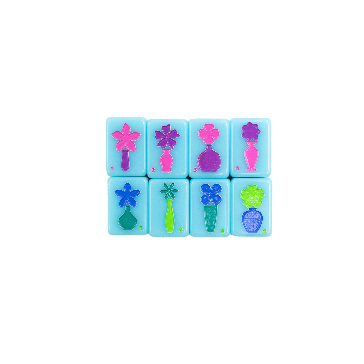 (PRE-ORDER) MINI TRAVEL MAHJONG  |  Mini Anywhere Series  |  Blue