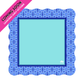 (COMING SOON) MAHJONG MAT  |  Garden Party  |  Bluebell  |  31" x 31"