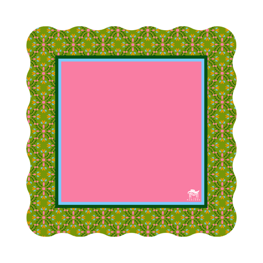 MAHJONG MAT  |  Garden Party  |  Meadow  |  31" x 31"