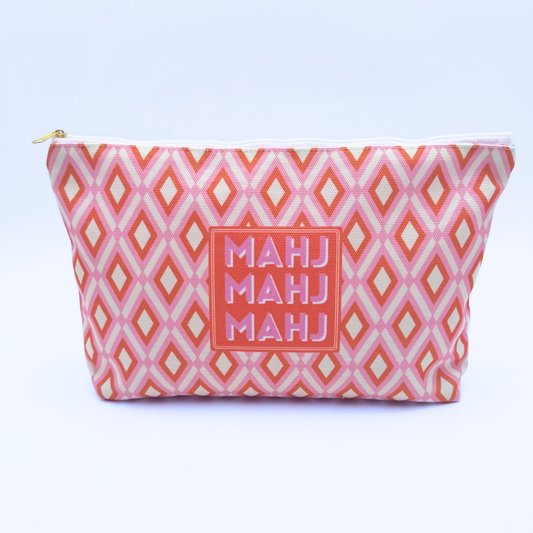 Mahjong Tile & Accessory Bag (Large, T-bottom) | Fits Most Large Tile Sets