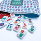 Mahjong Tile & Accessory Bag (Large, T-bottom) | Fits Most Large Tile Sets