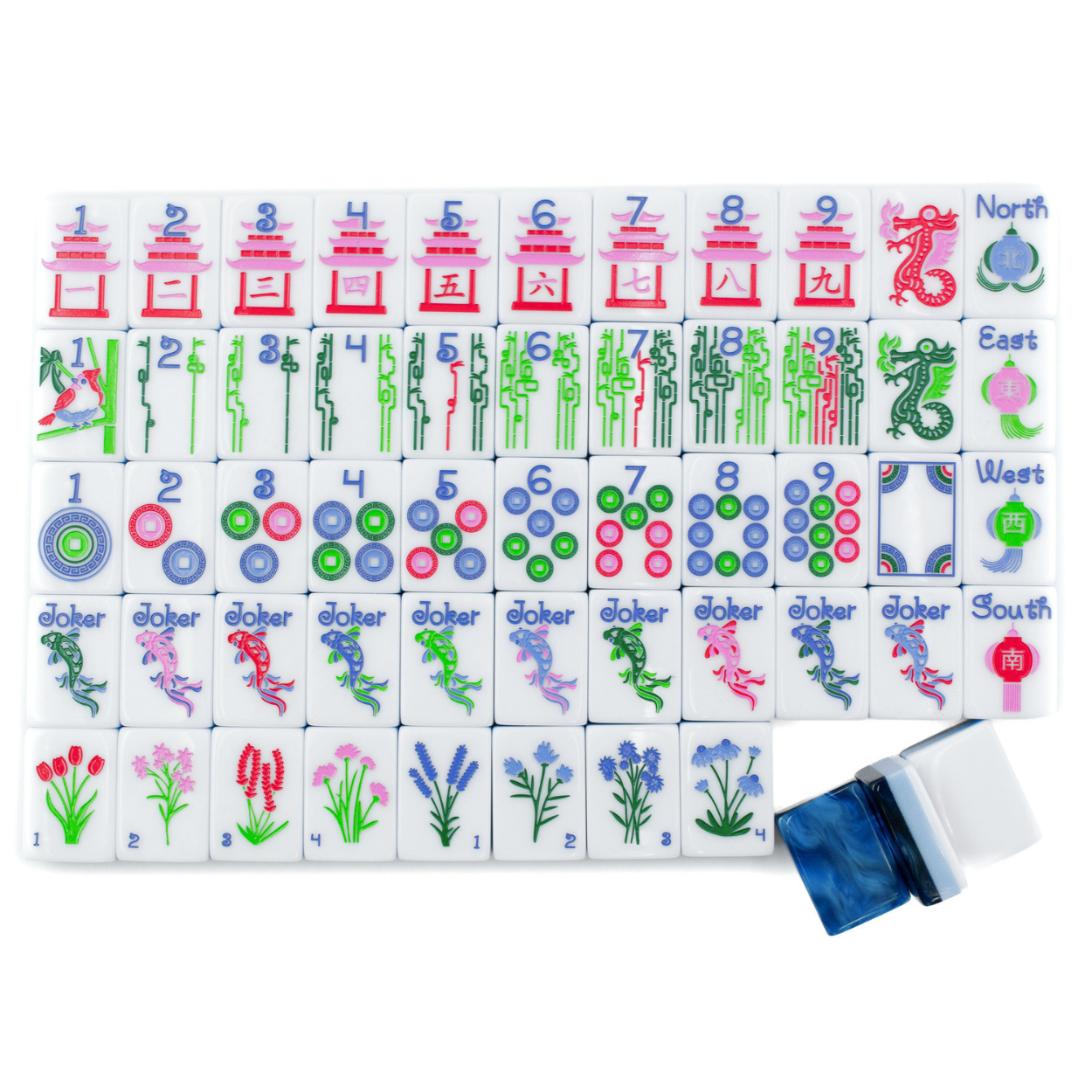 (PRE-ORDER) THE JUBILEE SERIES  |  Celebrate Mahjong, Share The Moment  |  Midnight Blue