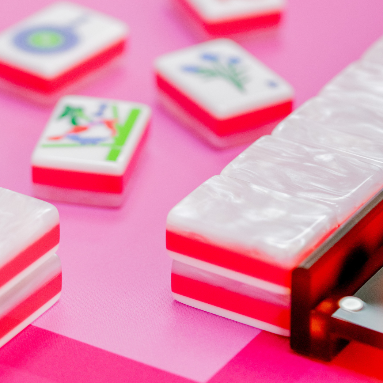 (PRE-ORDER) THE JUBILEE SERIES  |  Celebrate Mahjong, Share The Moment  |  Pearl White
