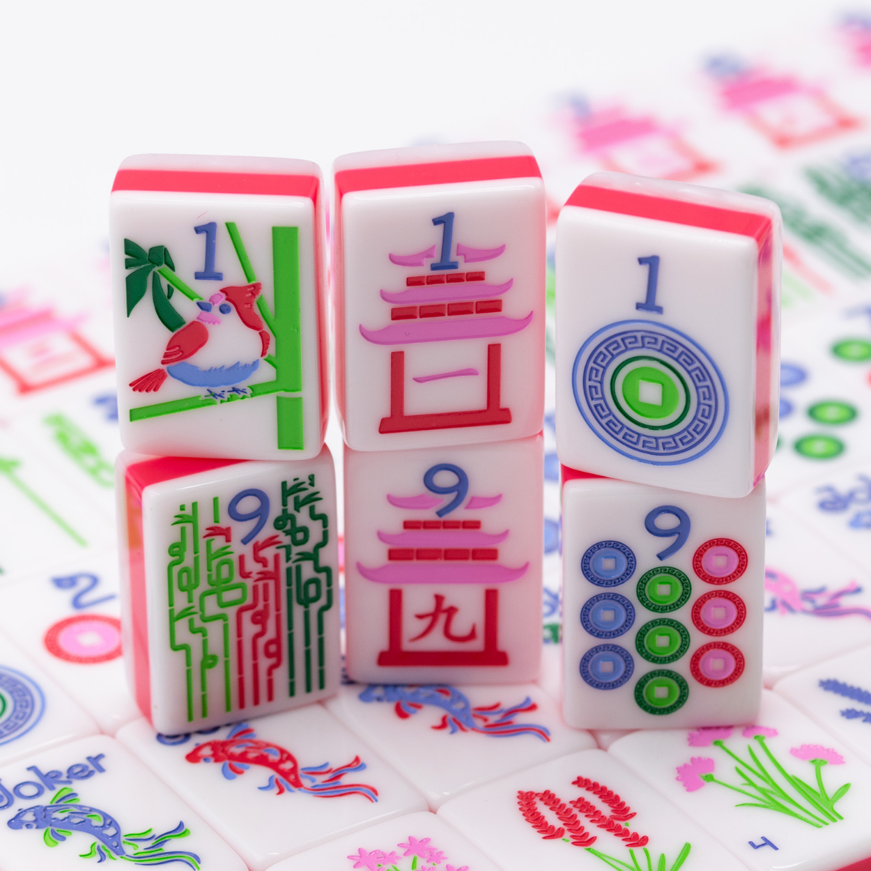 (PRE-ORDER) THE JUBILEE SERIES  |  Celebrate Mahjong, Share The Moment  |  Pearl White