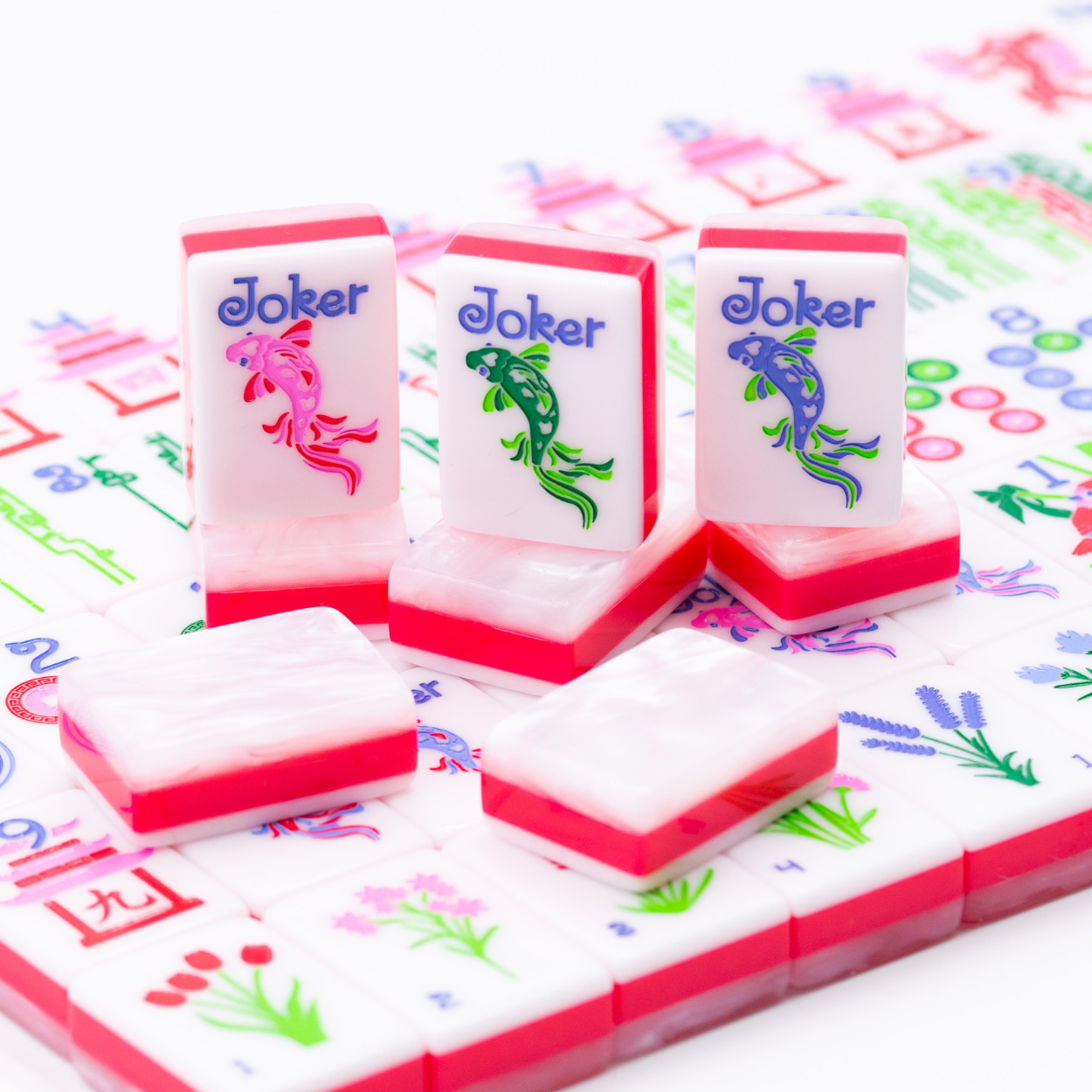 (PRE-ORDER) THE JUBILEE SERIES  |  Celebrate Mahjong, Share The Moment  |  Pearl White