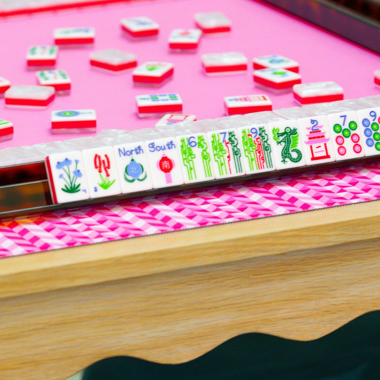 (PRE-ORDER) THE JUBILEE SERIES  |  Celebrate Mahjong, Share The Moment  |  Pearl White