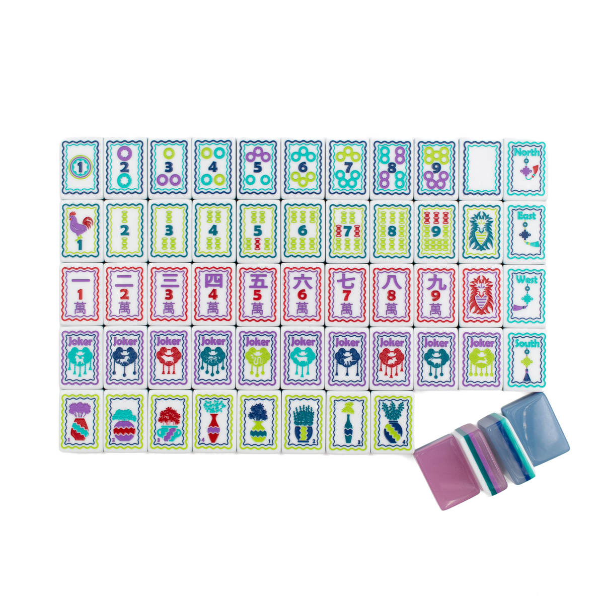 LEGACY WAVE SERIES  |  Mahjong That is Full of Motion  |  Blue Mist