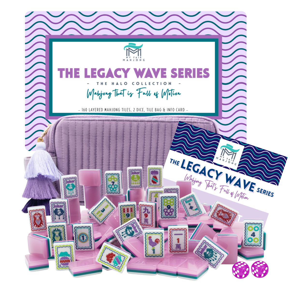 LEGACY WAVE SERIES  |  Mahjong That is Full of Motion  |  Lavender Haze