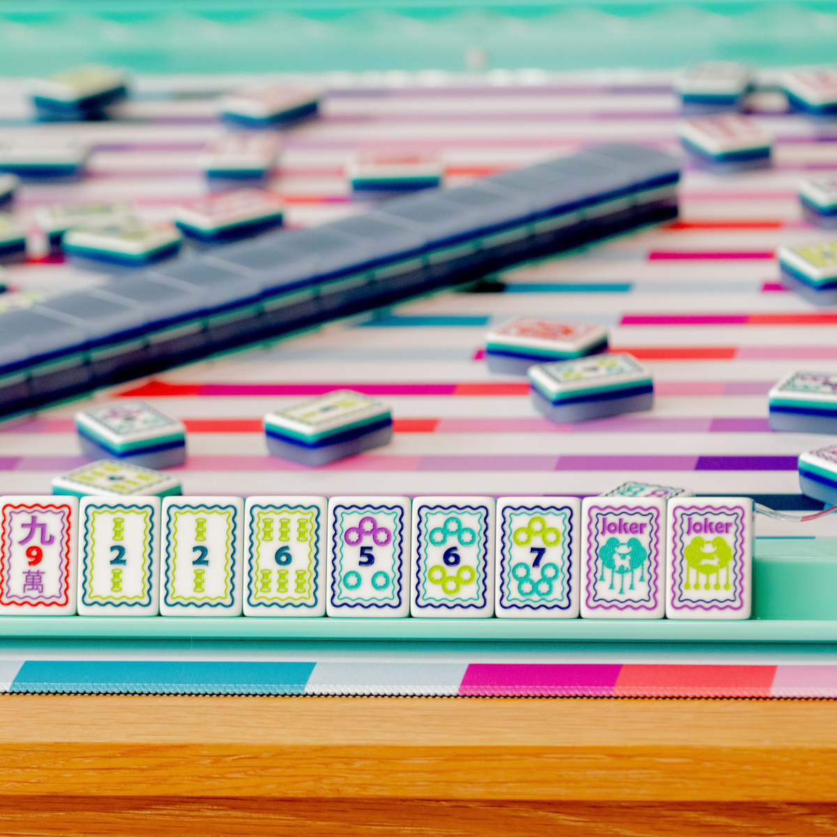 LEGACY WAVE SERIES  |  Mahjong That is Full of Motion  |  Blue Mist