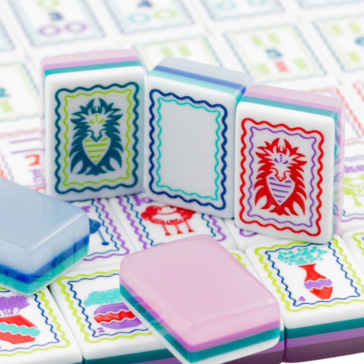 LEGACY WAVE SERIES  |  Mahjong That is Full of Motion  |  Blue Mist