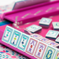 (COMING SOON) MAHJONG MAT  |  Garden Party  |  Mulberry  |  31" x 31"