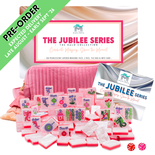 (PRE-ORDER) THE JUBILEE SERIES  |  Celebrate Mahjong, Share The Moment  |  Pearl White