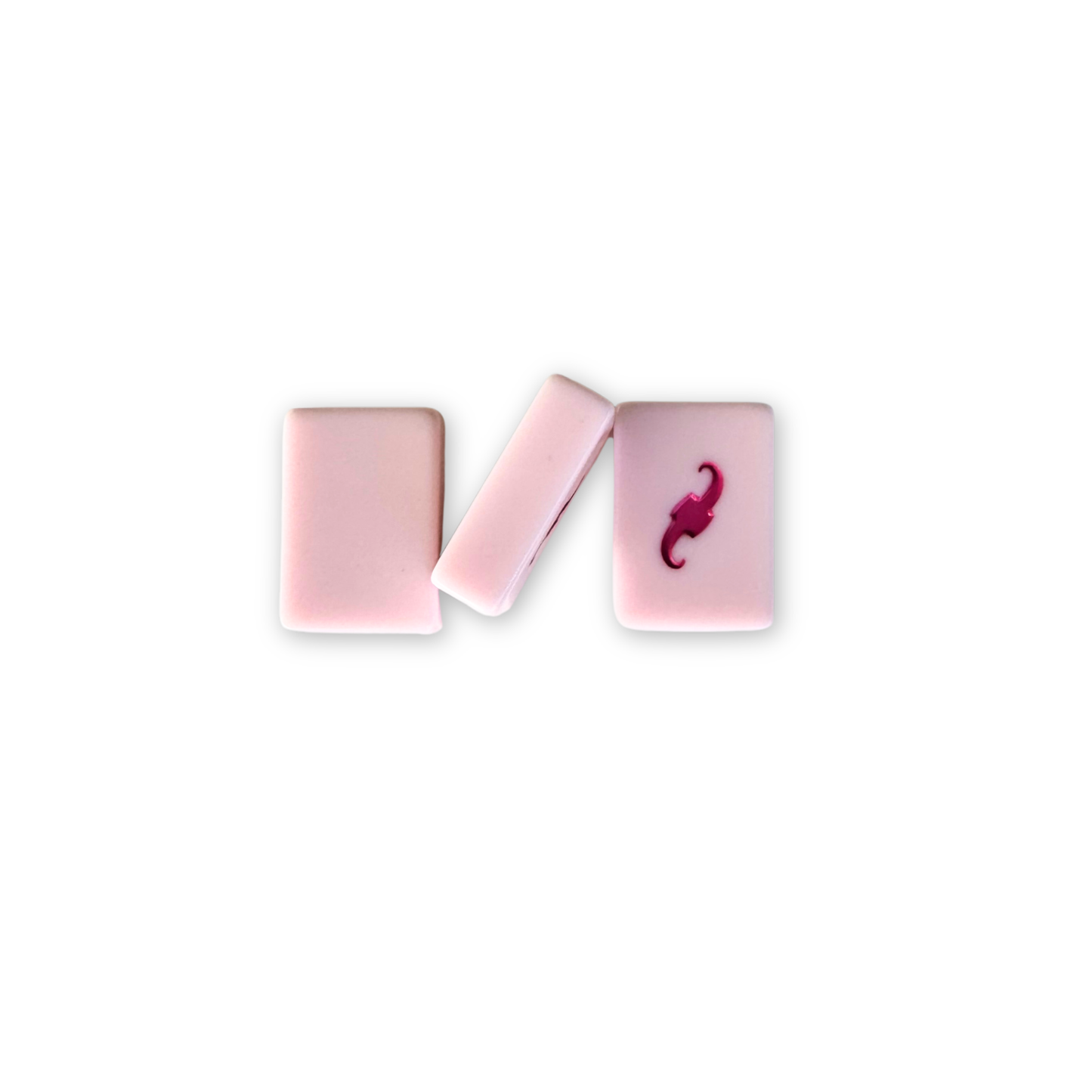 (PRE-ORDER) THE LUMERA SERIES  |  Mahjong that Radiates Joy  |  Light Pink Melamine Tile