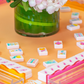 (PRE-ORDER) THE LUMERA SERIES  |  Mahjong that Radiates Joy  |  Light Pink Melamine Tile