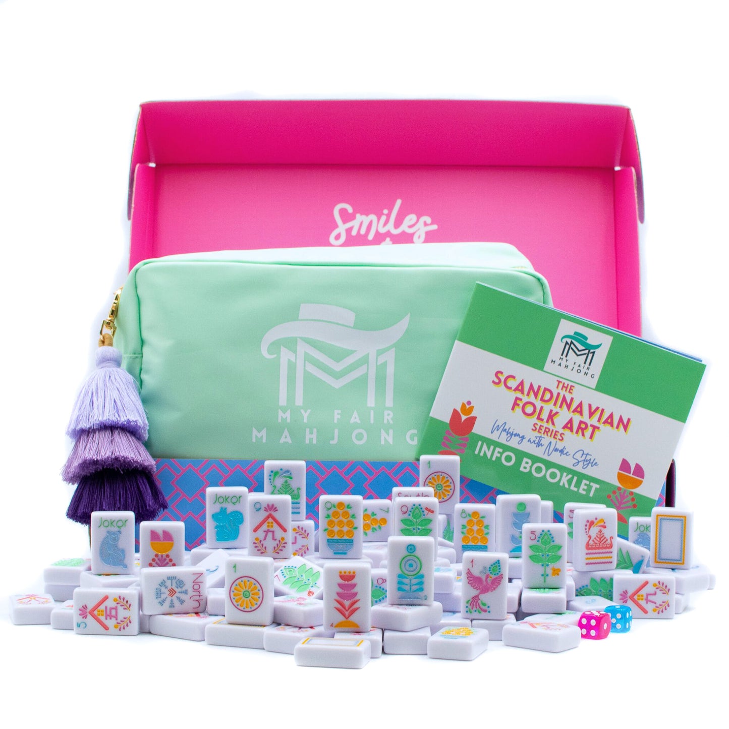 THE SCANDINAVIAN FOLK ART SERIES | Mahjong with Nordic Style