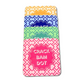 Mahjong Coasters Set of 4 - Mahjongg Gift for Mah-Jongg Players Games Tournaments or any occasion - Protect your Mah Jongg tiles table and mat from drinks and cups - Vibrant Colorful Blue Yellow Green Pink