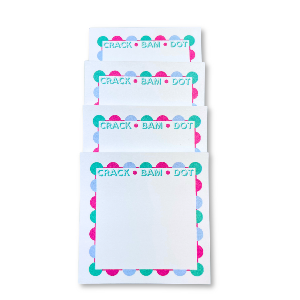 Mahjong Sticky Note Pads (Set of 4) | Gift, Prize or Favor | Game, Par ...