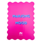 MAHJONG SHUFFLE CARD  |  Scalloped Edges & Bright Colors  |  Sized to Store with Mahjong League Cards