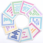 MAHJONG NAPKINS | 5'' x 5'' Luxury, Linen-Feel, Eco-Friendly