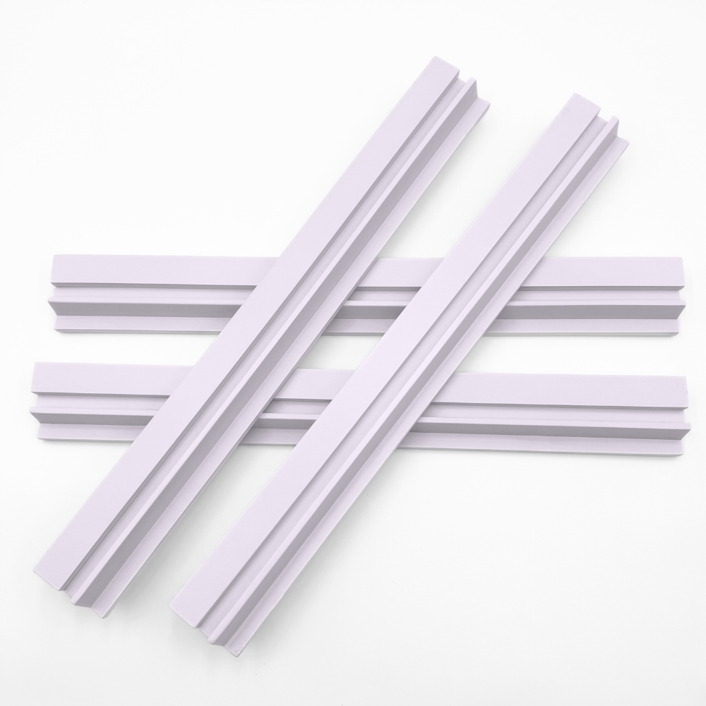 Wooden, Painted Mahjong Racks  (20", Set of 4)  |  Green, White and Pink Sets  |  Strong Magnetic Attached Pusher