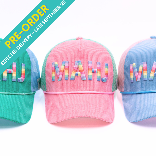 (PRE-ORDER) MAHJONG HAT | Corduroy Trucker | MAHJ