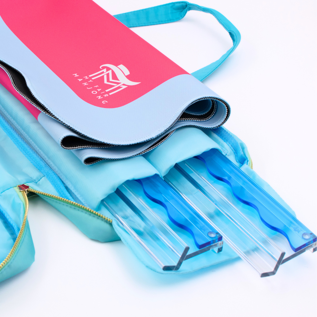 Mahjong Rack Bag  |  Fits 20" Racks + Folded Mat  |  Multiple Options  |  Protection for Mahjong Racks