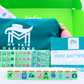 MINI TRAVEL MAHJONG  |  Mini Anywhere Series  |  Green