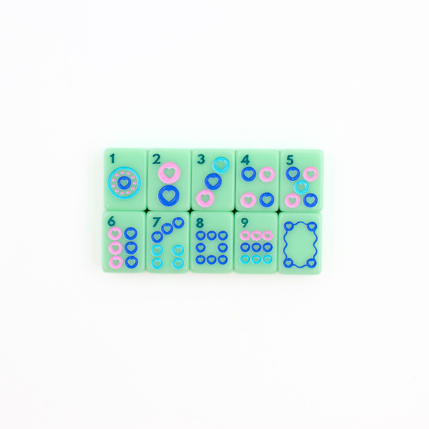 MINI TRAVEL MAHJONG  |  Mini Anywhere Series  |  Green