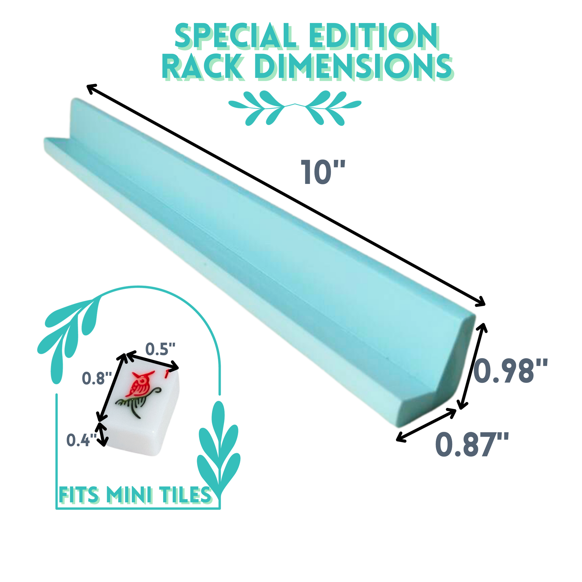 Mini Mahjong Racks (Set of 4, 10