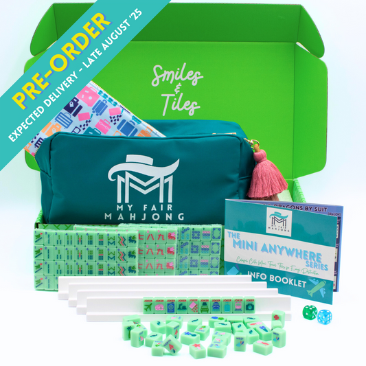 (PRE-ORDER) MINI ANYWHERE SERIES- GREEN  |  Colorful Tiny Travel Set
