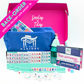 (BACK-ORDER) MINI ANYWHERE SERIES- White | Colorful Tiny Travel Mahjong Set