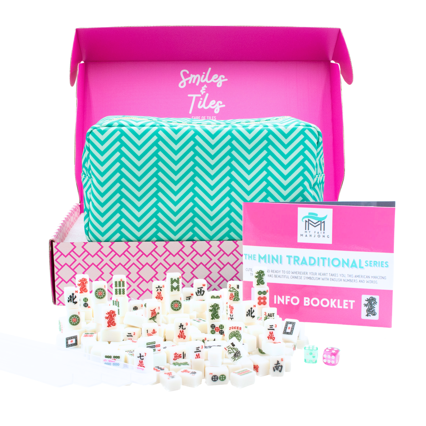 MINI TRADITIONAL TRAVEL MAHJONG | Tiny American Mahjong Set