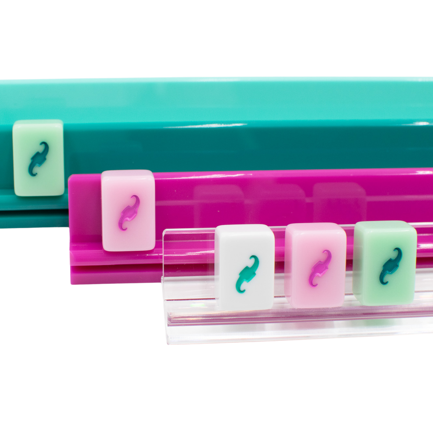 MINI Travel Mahjong Racks | Premium Acrylic | 10.31"
