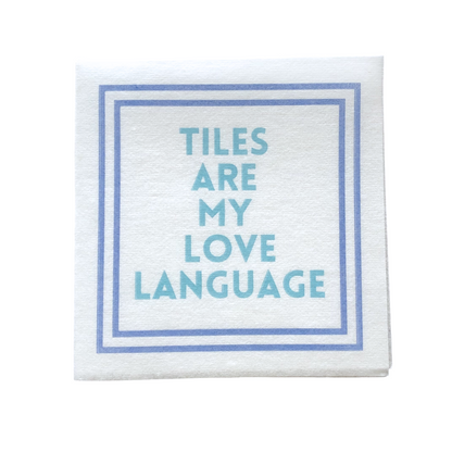 MAHJONG NAPKINS | 5'' x 5'' Luxury, Linen-Feel, Eco-Friendly