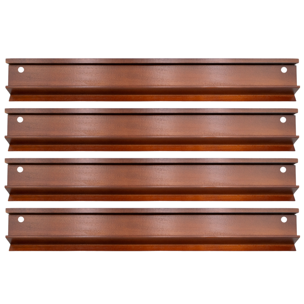 MAHJONG RACKS  |  Wooden  |  4 Racks + 4 Magnetic Pushers