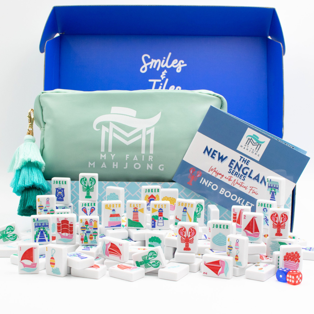 (PRE-ORDER) THE NEW ENGLAND SERIES | Mahjong with Nautical Flair